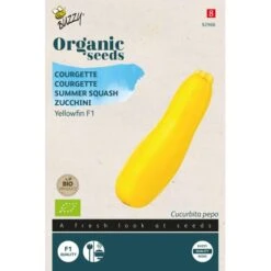 Zaden Tuin Verkoop 19 Courgette Yellowfin F1 Geel BIO