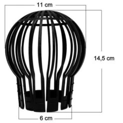 Dakgoot Bladvangers Tegen Verstopte Afvoerpijpen - Set Van 2 Stuks -Zaden Tuin Verkoop dakgootbeschermers 1484066306 4 600